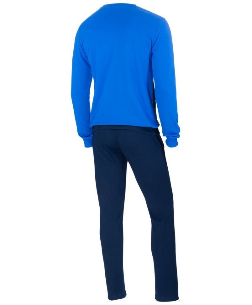 Тренировочный костюм JCS-4201-971, хлопок, темно-синий/синий/белый, детский (432025)