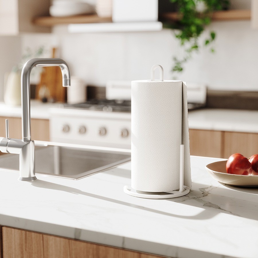 Держатель для бумажных полотенец squire, белый (75780)