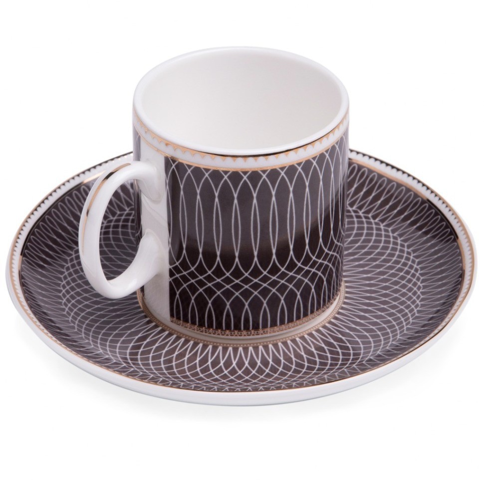 Кофейный набор lefard  "infinity" на 4 пер. 8 пр. 120 мл (440-312)