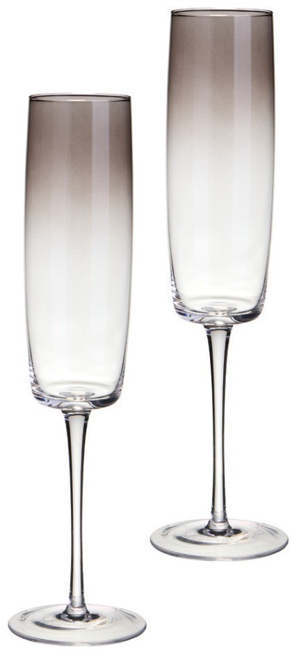 Набор бокалов для шампанского "smoky shades" из 2 шт. 250 мл Lefard (685-131)