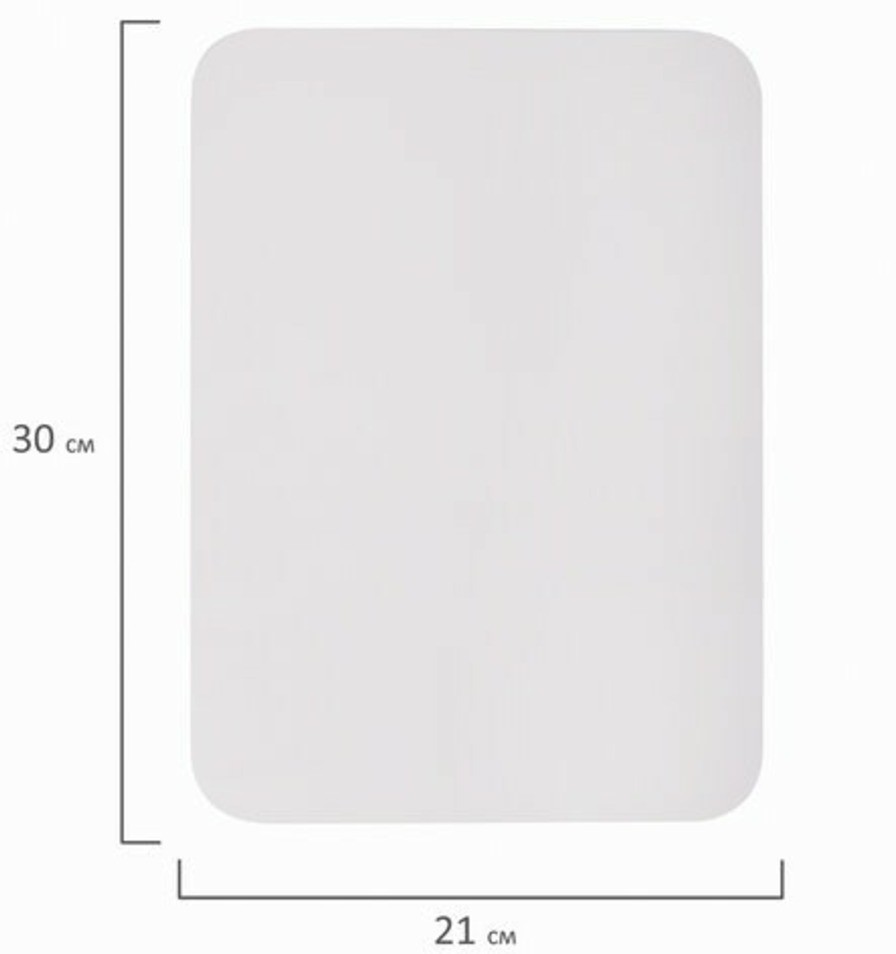 Доска на холодильник магнитно-маркерная Brauberg 30х21 см 237846 (2) (86600)