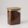 Банка для хранения прямоугольная glass acacia, 950 мл (79987)