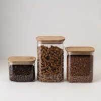 Банка для хранения прямоугольная glass acacia, 950 мл (79987)