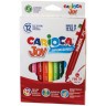 Фломастеры суперсмываемые Carioca Joy 12 цветов 40614/150107 (6) (66528)