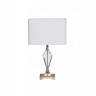 Лампа настольная плафон белый h66см (TT-00001534)