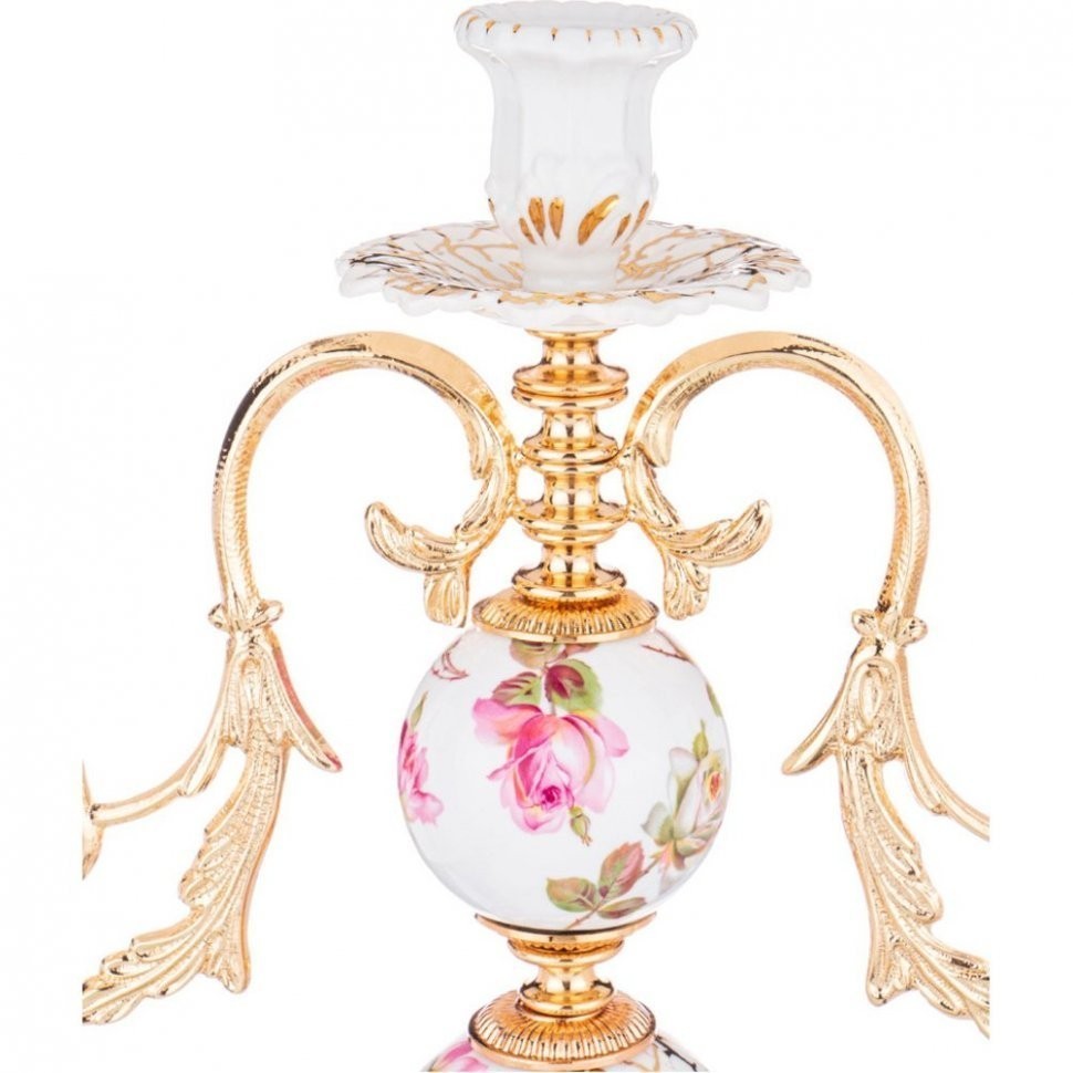 Канделябр "floreale" 40*13 см высота 51см Caroline (325-108)