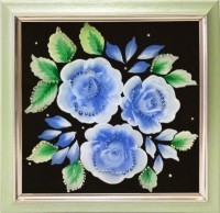 Картина Совершенство с кристаллами Swarovski (2195)