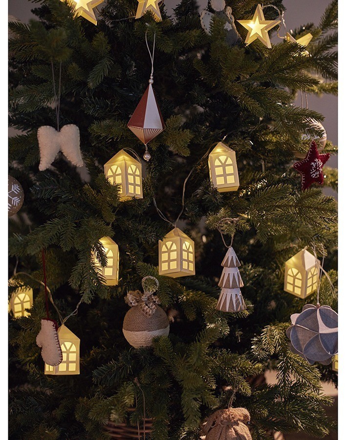 Набор елочных шаров zero waste из джута из коллекции new year essential, 4 шт. (76754)