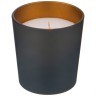 Свеча bronco в стакане ароматизированная серая 8*8,5 см Bronco (315-254)