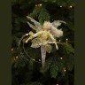 Подвеска фея  26х17х8 см кремовая/персиковая (83940)
