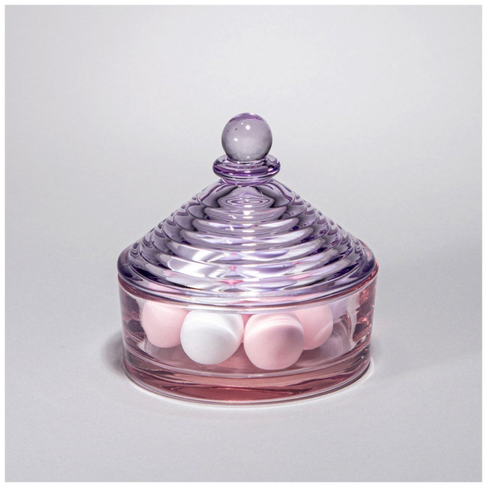 Емкость для хранения с крышкой 8*8*8 см Lefard (355-349)