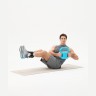 Гиря пластиковая STARFIT DB-505, 8 кг, синий (2113753)