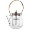 Чайник DZ'003B, Боросиликатное стекло, нержавеющая сталь, clear, SAMADOYO