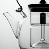Чайник DZ'003B, Боросиликатное стекло, нержавеющая сталь, clear, SAMADOYO