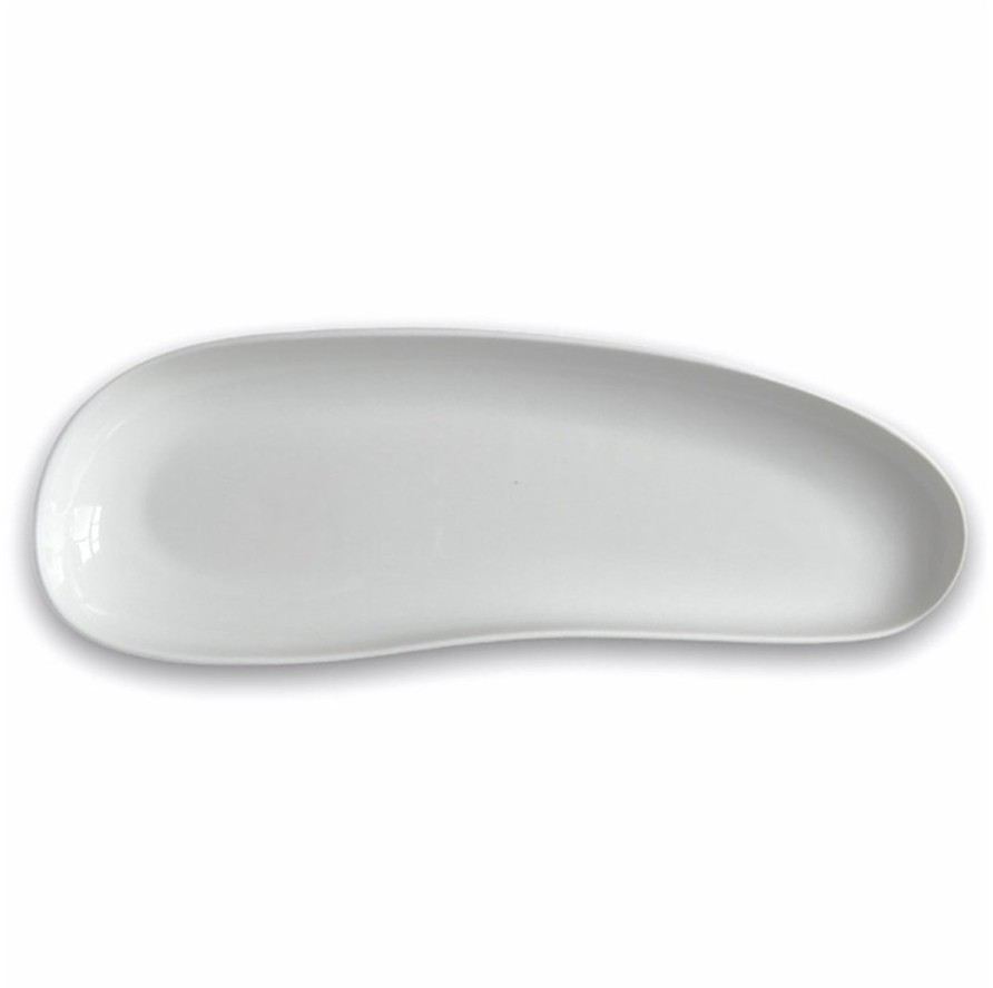 Тарелка гурме 11018C, фарфор, matt white, Cookplay