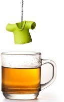 Емкость для заваривания чая tea shirt, зеленая (38255)