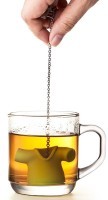 Емкость для заваривания чая tea shirt, зеленая (38255)