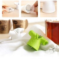 Емкость для заваривания чая tea shirt, зеленая (38255)