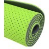 Коврик для фитнеса FM-202, TPE перфорированный, 173x61x0,6 см, ярко-зеленый (1041673)