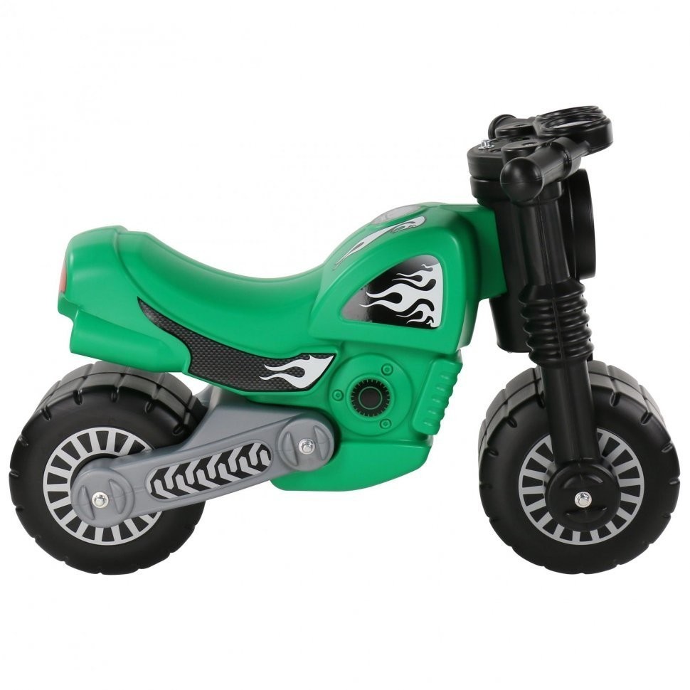 Мотоцикл "Моторбайк", зелёный (в коробке) (66282_PLS)