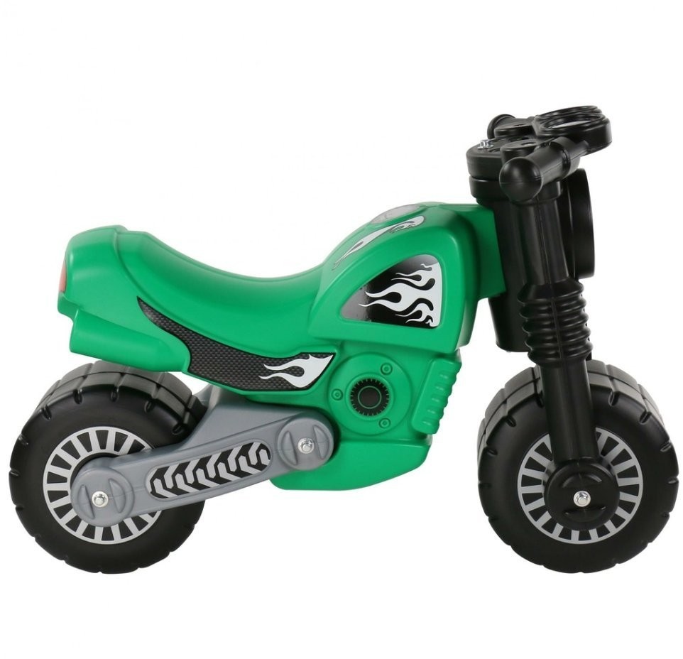 Мотоцикл "Моторбайк", зелёный (в коробке) (66282_PLS)