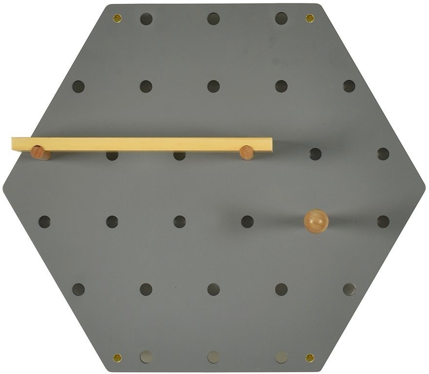 Пегборд shely, 43х50 см, светло-серый (74823)