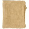 Одеяло из жатого хлопка горчичного цвета из коллекции essential 90x120 см (69589)