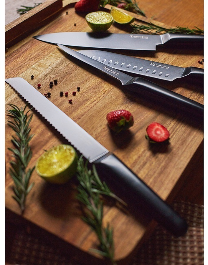 Нож Сантоку carbon, 18 см (78800)