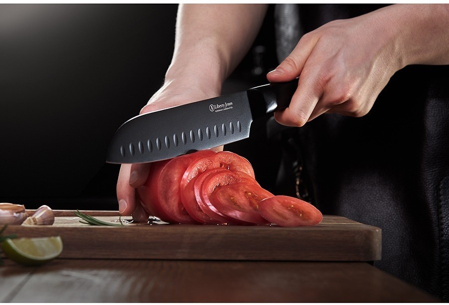 Нож Сантоку carbon, 18 см (78800)