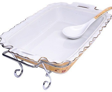 Мармит со свечой 2,5 л 4 предмета LORAINE (30653)