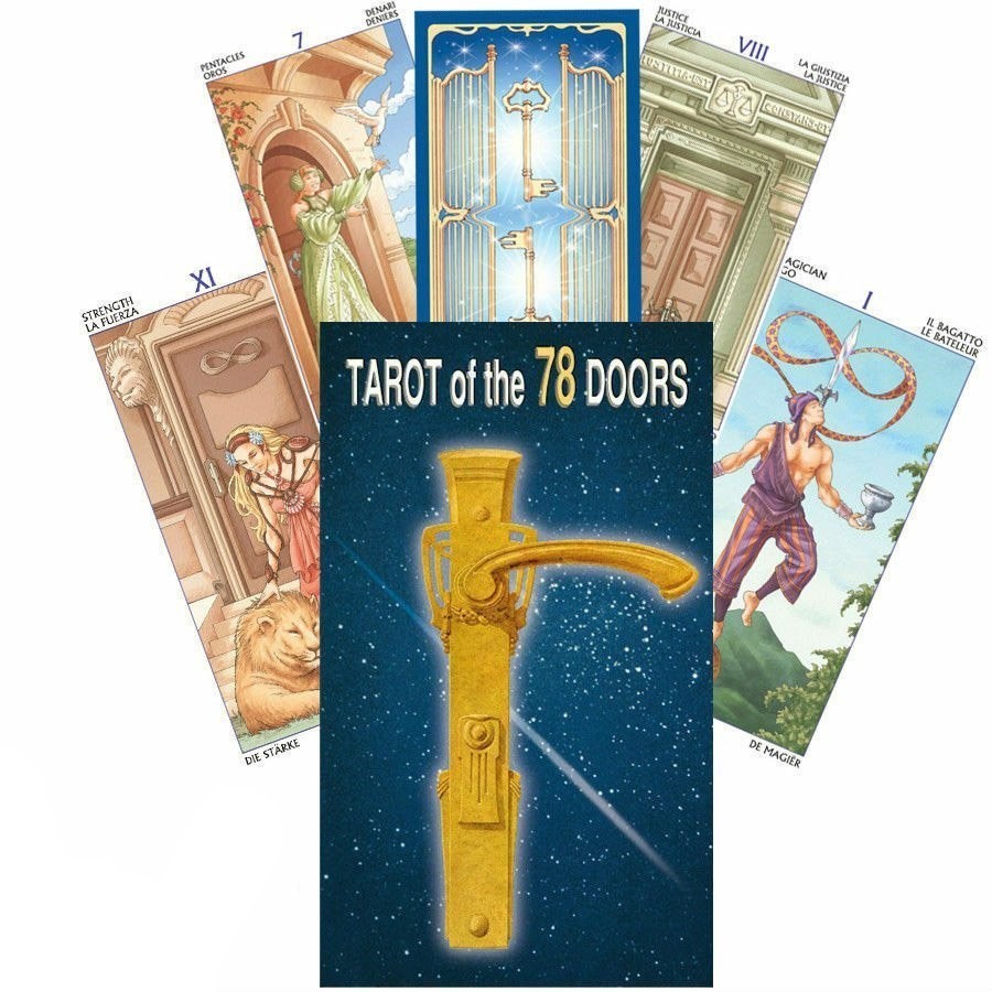 Карты Таро "Tarot of the 78 Doors" Италия Lo Scarabeo / Таро 78 дверей Ло Скарабео (30786)