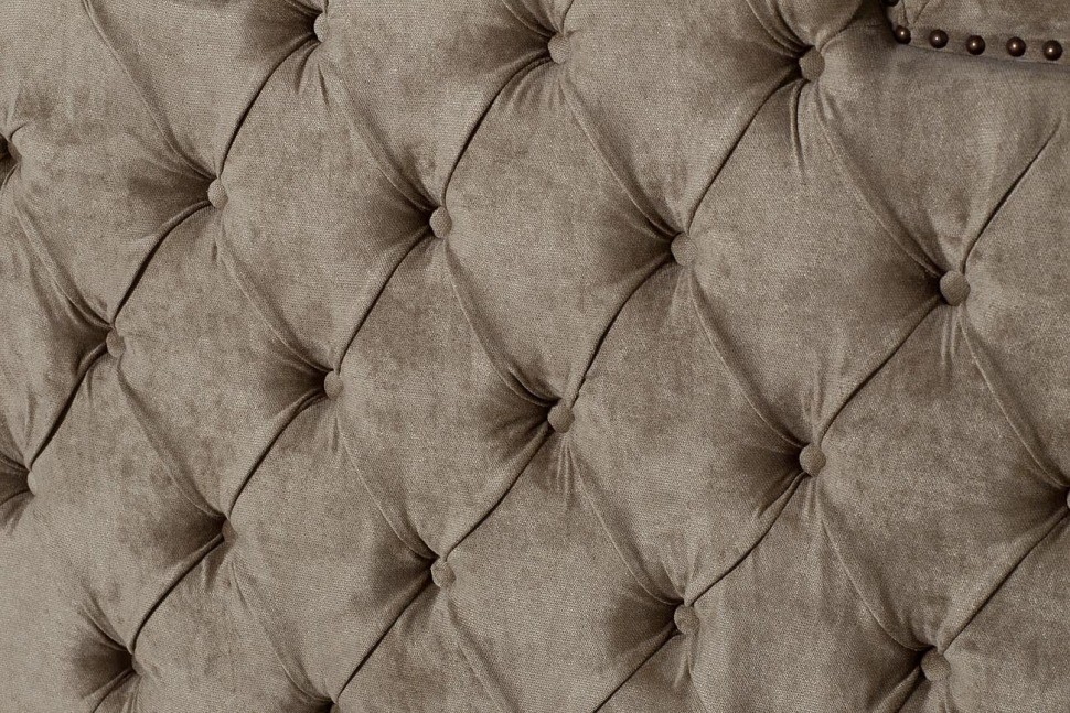 Кровать бархат беж.172*217*147 с подъемн.механ. (TT-00000992)