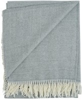 Плед из шерсти мериноса серого цвета из коллекции essential, 130х180 см (66667)