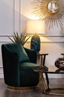 Лампа настольная плафон белый d40*75см (TT-00001080)