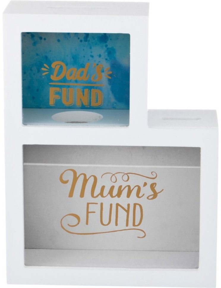 Копилка "dad`s and mum`s fund" 18*7*23,5 см без упаковки Lefard (124-146)