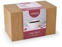 Чайник фарфоровый Mikasa Luxe Deco на 4 чашки, 1,1 л, белый MKLDTEAPOT