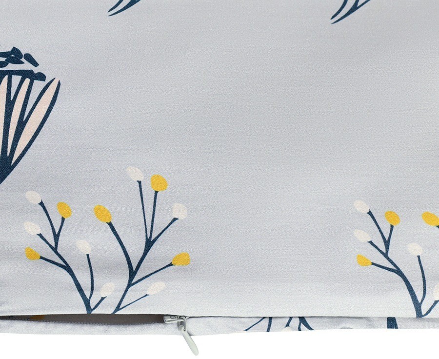 Комплект постельного белья "Полевые цветы" из премиального сатина из коллекции russian north, 200х220 см (78451)