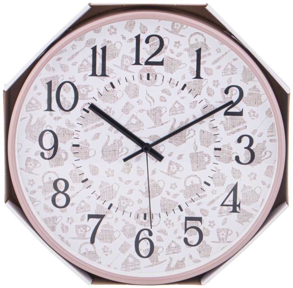 Часы настенные "coffee time" 30,5 см Lefard (221-357)