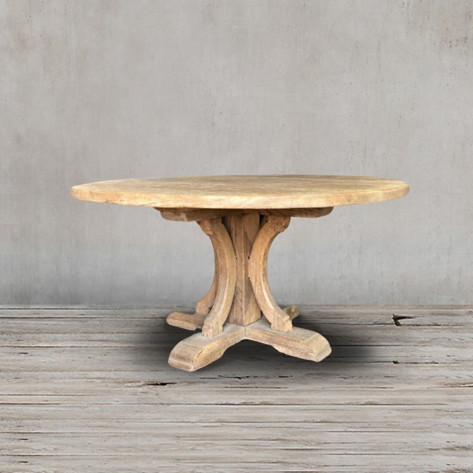 Стол XX век, Франция AW- PRIMITIVEDTABLE, 150, дуб, natural, ROOMERS ANTIQUE