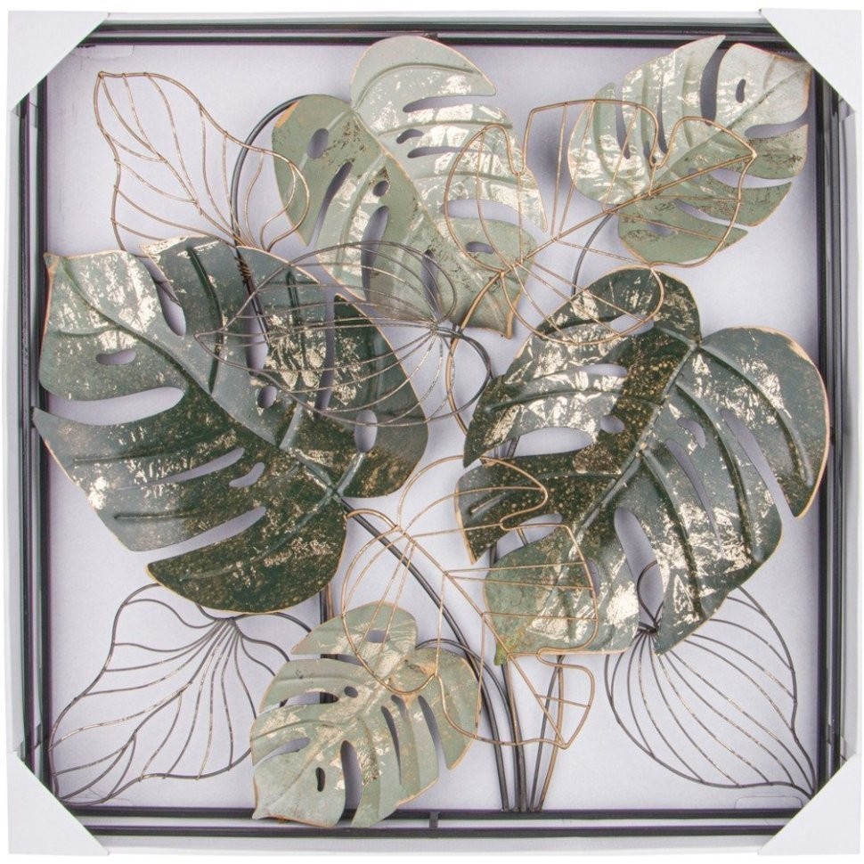 Панно настенное коллекция "цветочная симфония" 80.6*80.6*10.8 см Lefard (680-173)