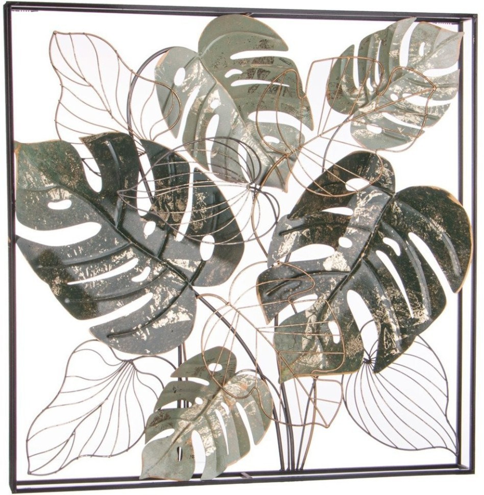 Панно настенное коллекция "цветочная симфония" 80.6*80.6*10.8 см Lefard (680-173)