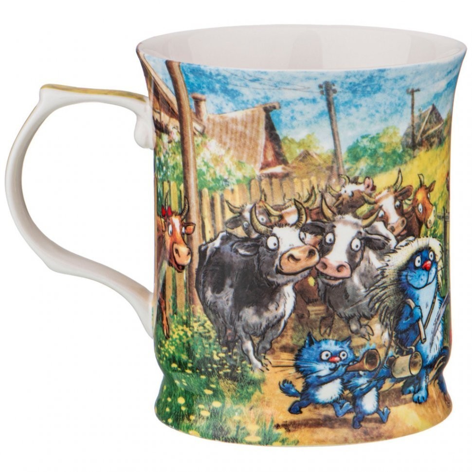 Кружка "навстречу счастью!" 420 мл Lefard (104-688)