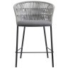 Стул полубарный haugen, темно-серый/светло-серый (75041)