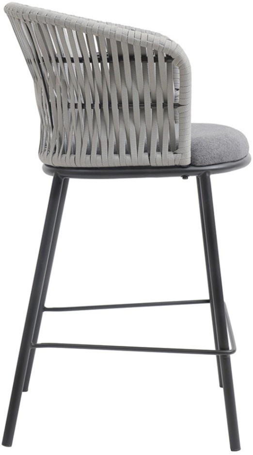 Стул полубарный haugen, темно-серый/светло-серый (75041)