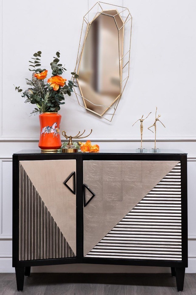 Зеркало в объемн.раме"Драгоценный камень"43,2*85,1*5,7 (TT-00001541)