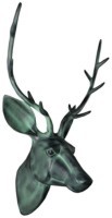 Голова оленя 4008, Металл, mixed, ROOMERS FURNITURE