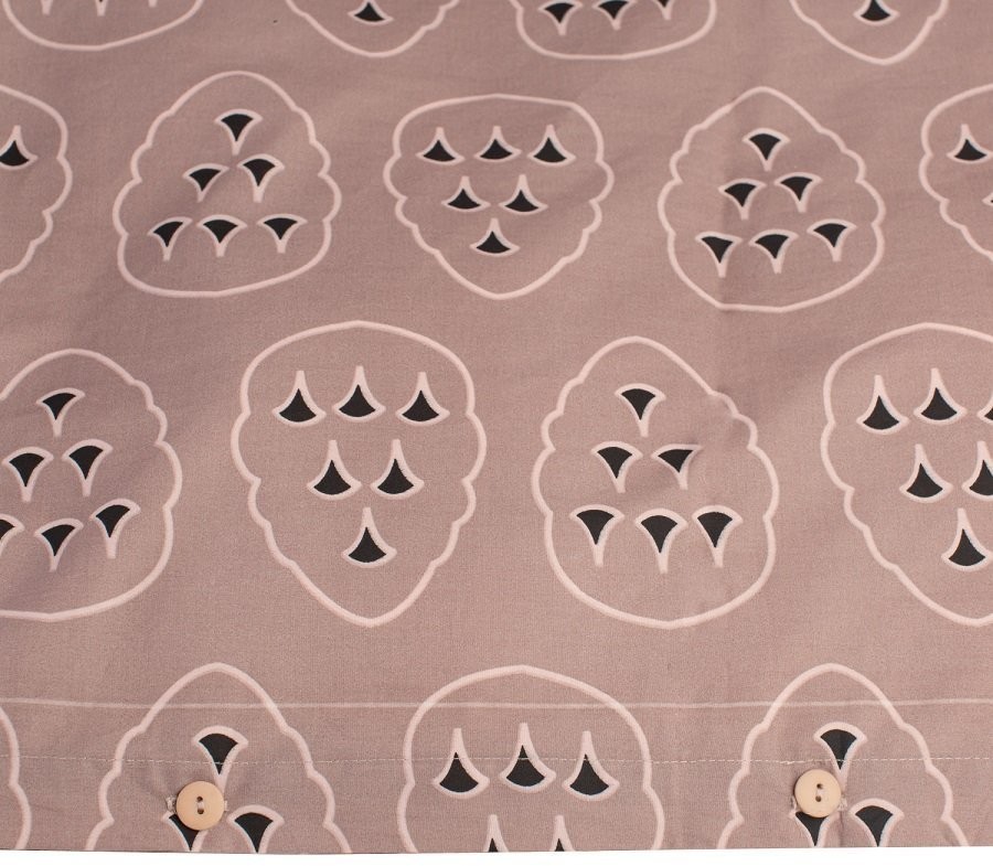 Пододеяльник из перкаля с принтом Симметрия леса russian north, 200х200 см (63301)