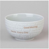 Набор салатников lefard &quot;good morning&quot; на металл. подставке 4 шт. 11.5*6 см 330 мл микс цветов (42-534)