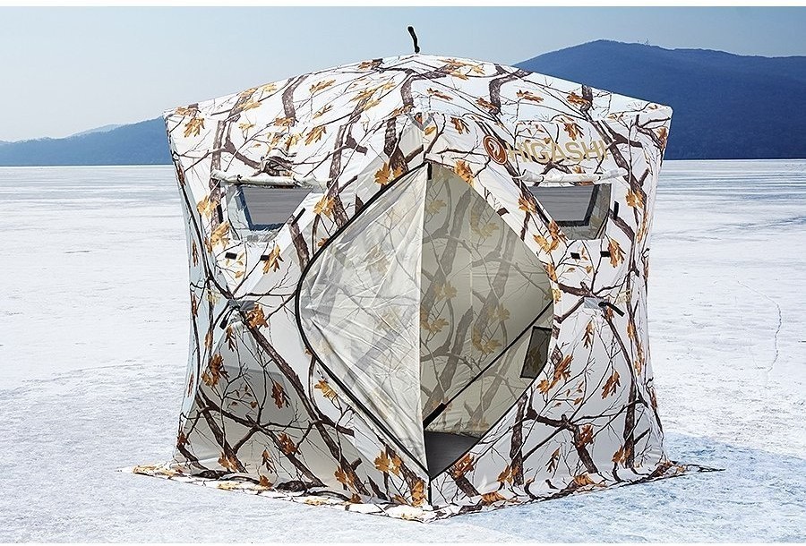 Зимняя палатка куб Higashi Winter Camo Comfort (80287)