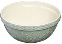 Миска серо-мятного цвета с рельефным узором Ягоды Тайги из коллекции russian north, 1,5 л (74998)